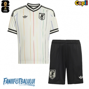 Japonia Echipament de Fotbal Replică Mondial 2026 Copii Deplasare (+ Șorturi)
